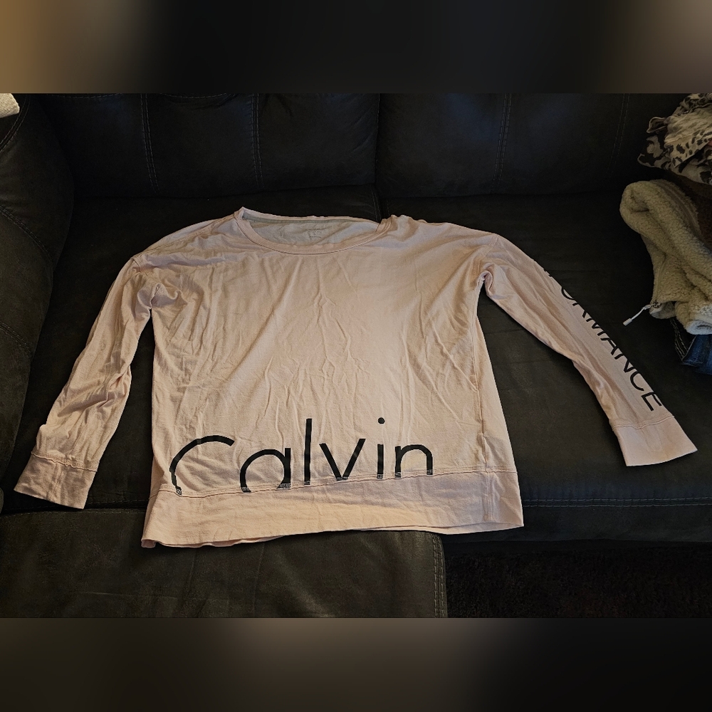 Calvin Klein Light Pink Logo Sweatshirt